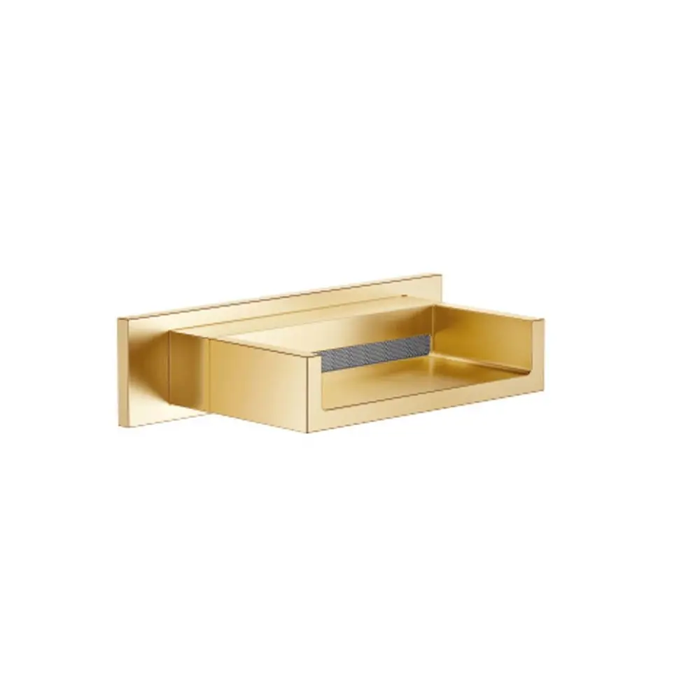 DORNBRACHT WATER FALL Schwallauslauf für Wandmontage SERIENNEUTRAL 13420979 Messing gebürstet (23kt Gold), 13420979-28 Galeriebild 1
